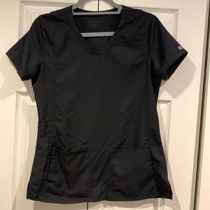 Women’s small Medcouture Scrub Top - Black